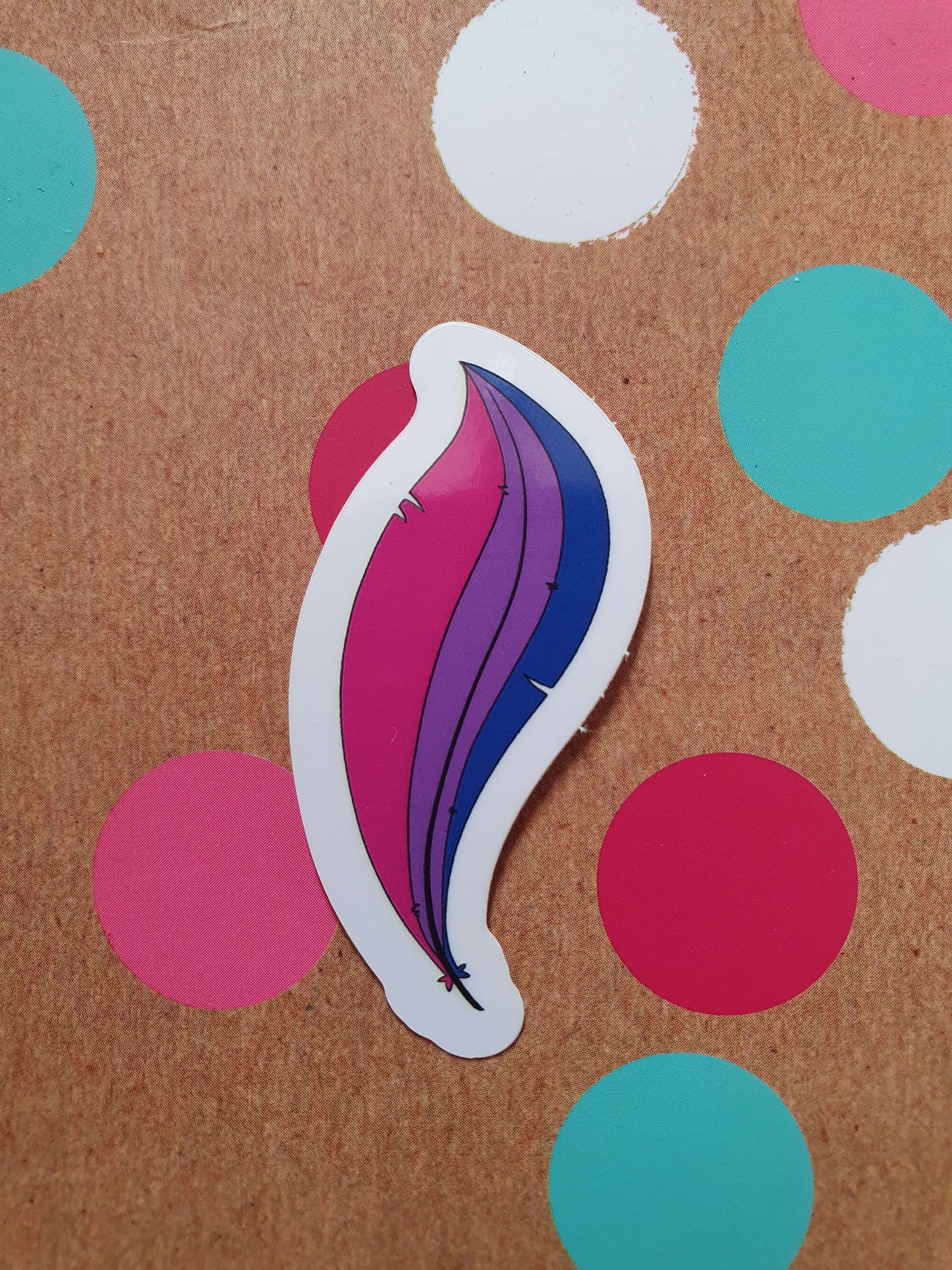 Pride Feather Stickers
