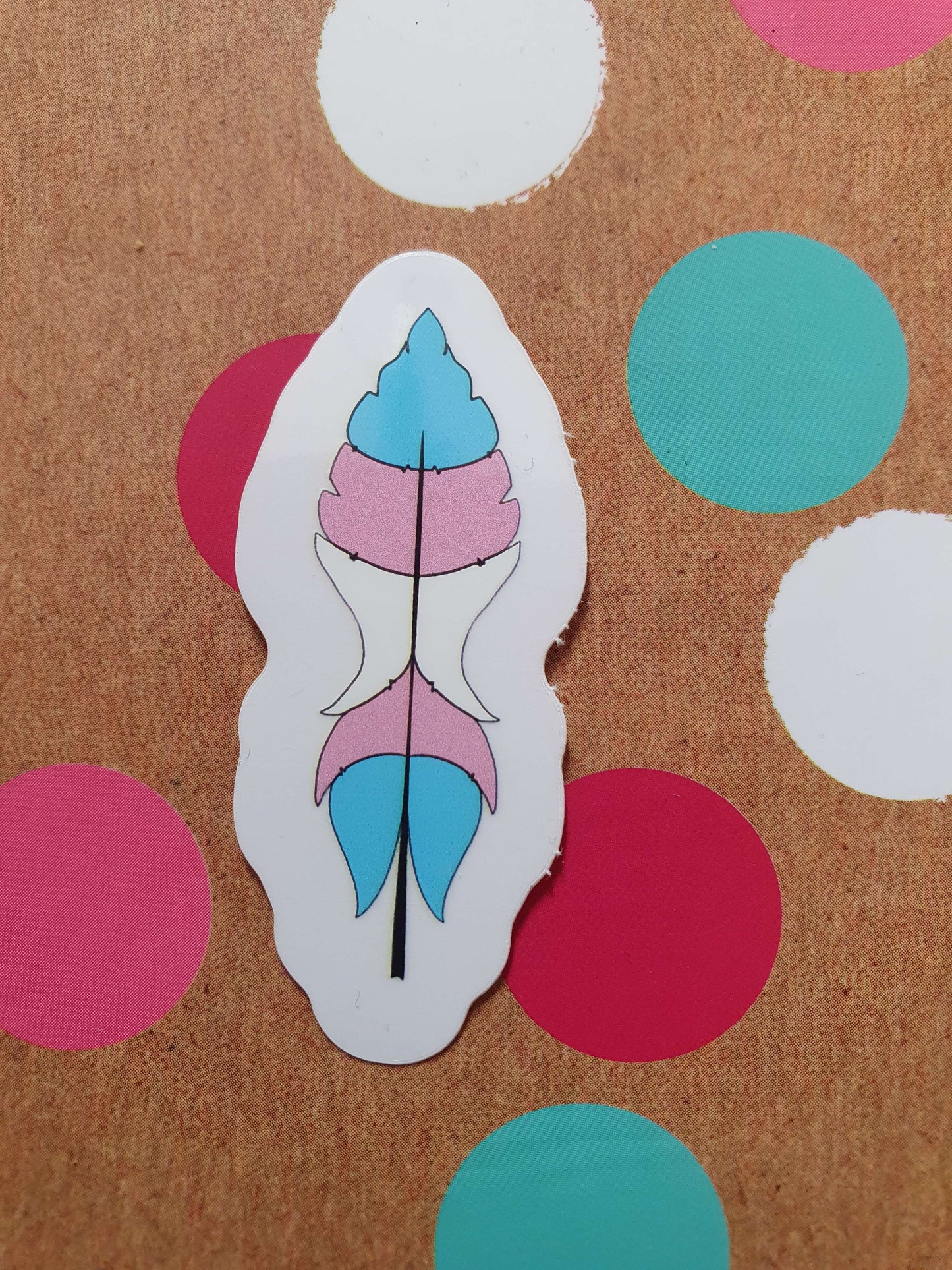 Pride Feather Stickers