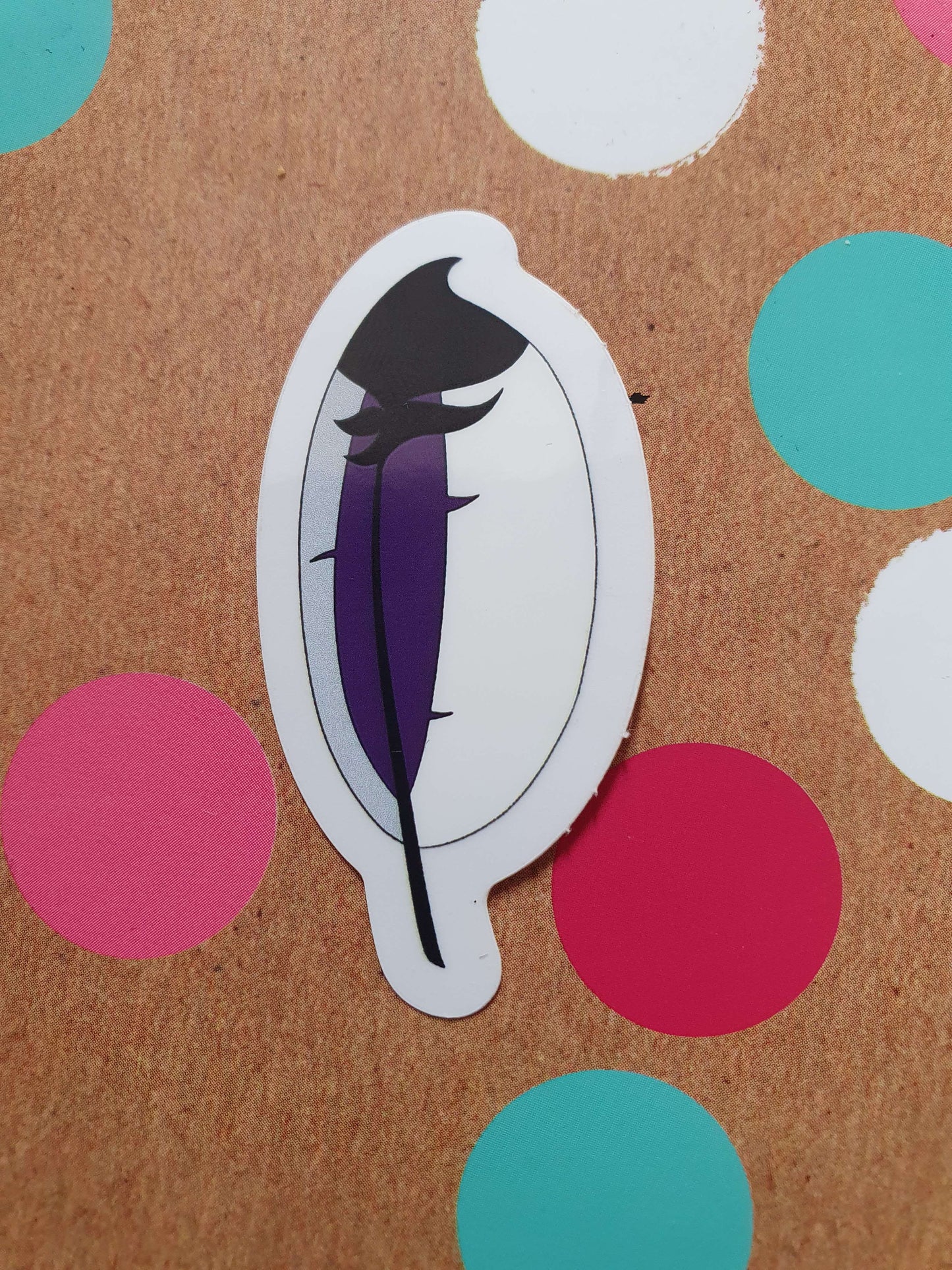 Pride Feather Stickers