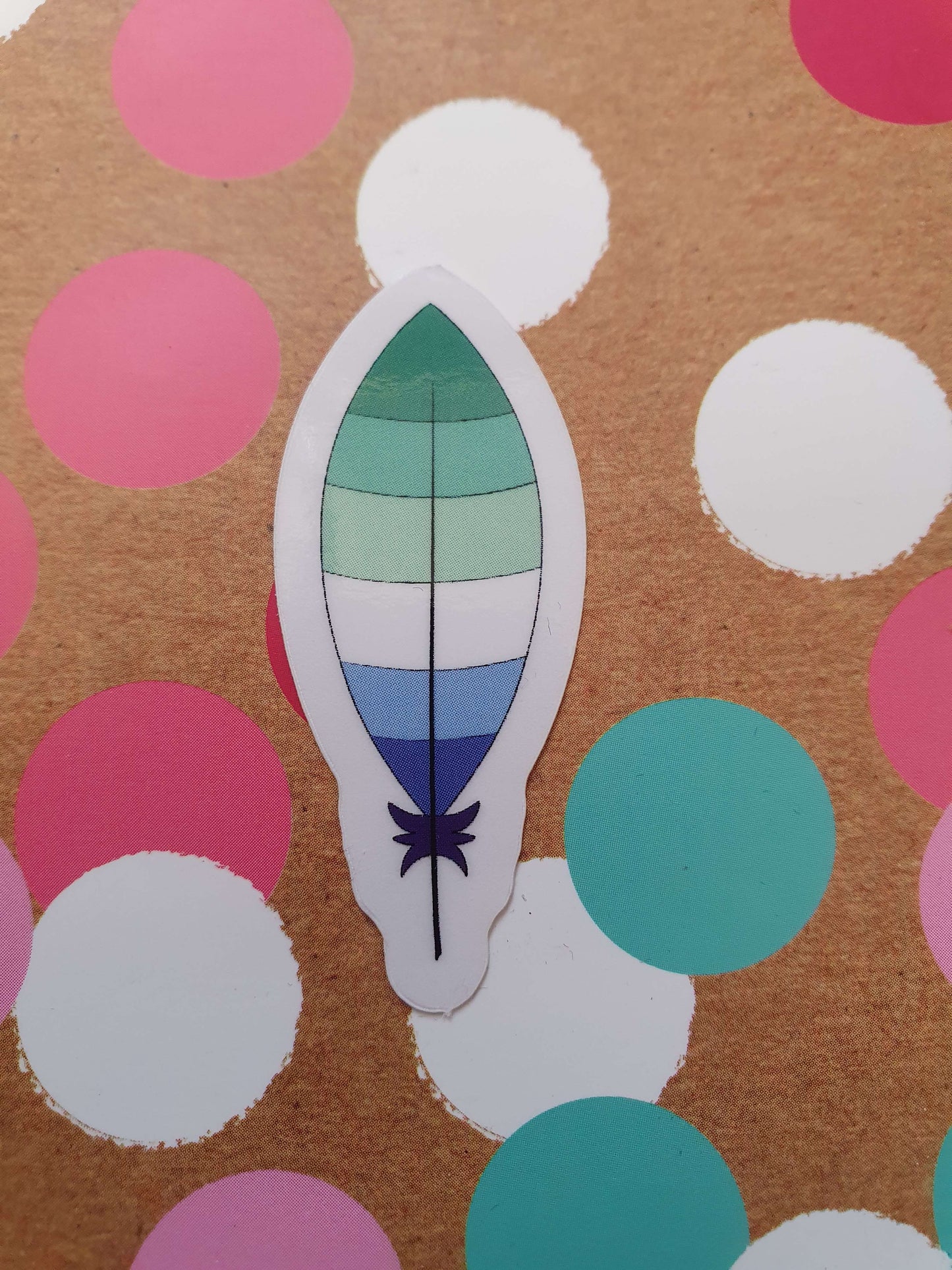 Pride Feather Stickers